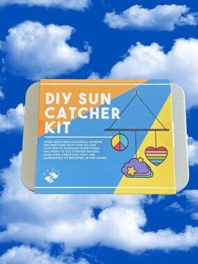 DIY Sun Catcher Kit Craft Set in Tin Box